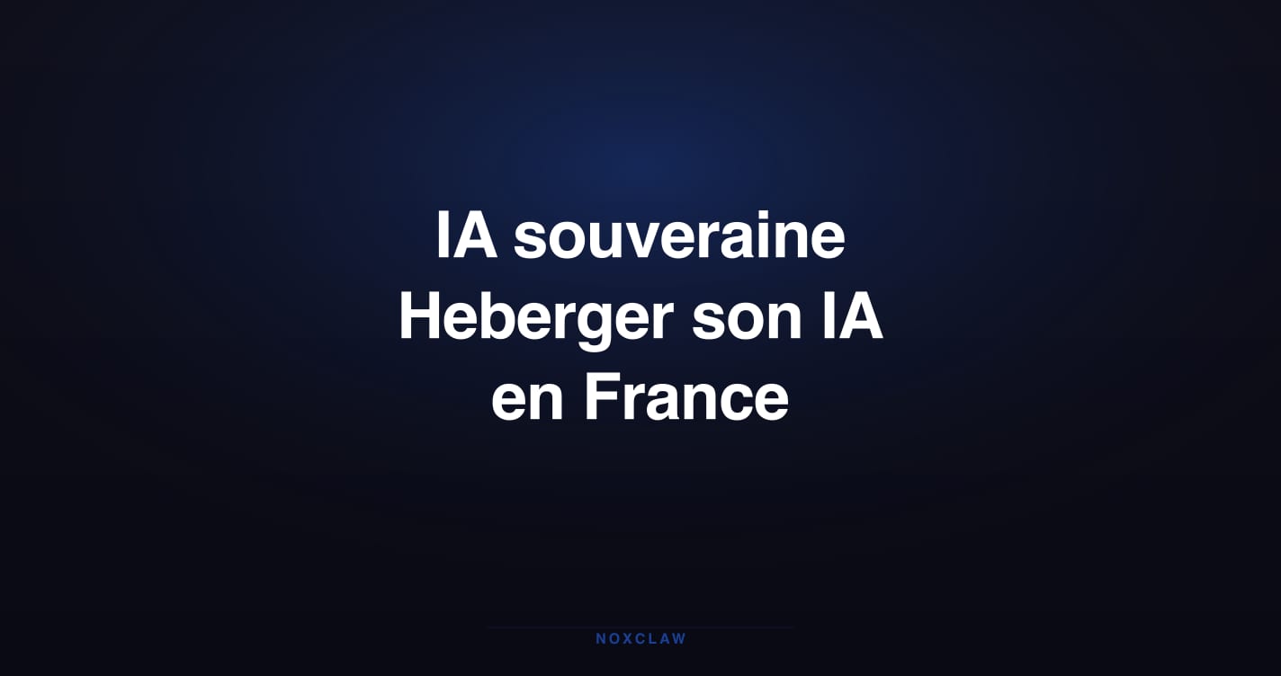 IA souveraine : héberger son IA en France